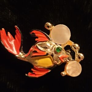 Vintage Koi Fish Brooches